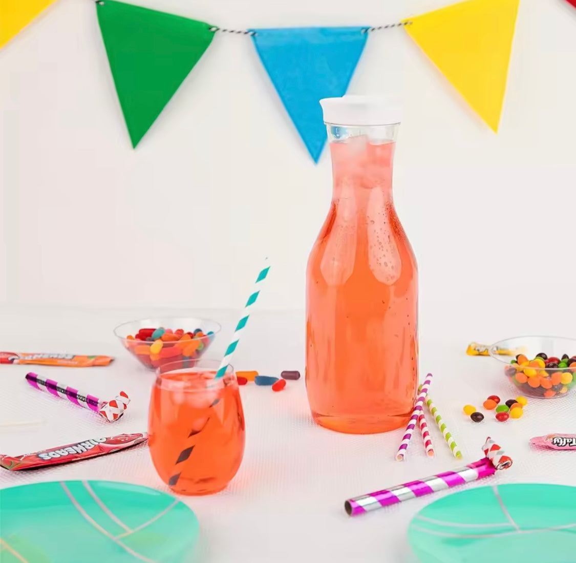 Transparent Water Bottle With Flip Lid, Airtight Juice Bottle, Round Clear Plastic Water Bottle Transparent Water Bottle With Flip Lid, Airtight Juice Bottle, Round Clear Plastic Water Bottle